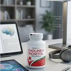 NaturesPlus Choline & Inositol 500mg/500mg (30 Tablets)