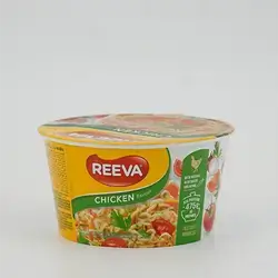 Reeva A Bowl Of Instant Noodles With Chicken Flavour 75Gm