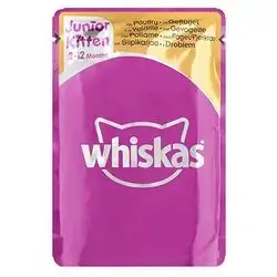 Whiskas Junior/Kitten Poultry 85G