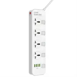4 AC Outlets Universal Power Strip SC4408