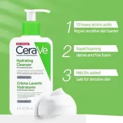 CeraVe moisturizing cleanser (normal to dry skin) 236ml
