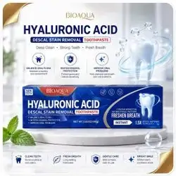 BIOAQUA Hyaluronic Acid Descal Stain Removal Toothpaste