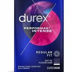 Durex perfomax intense rregular fit 12 latex condoms