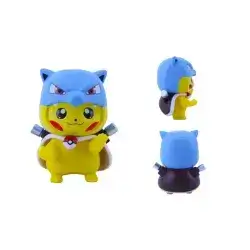 SMALL FIGURE POKEMON PIKACHU 4 EYES E4