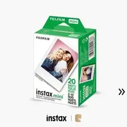 FUJIFILM Instax Mini Instant Film 20 Sheets (10x2) for Mini Cameras