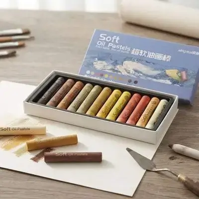 SOFT OIL Pastel 12Colors