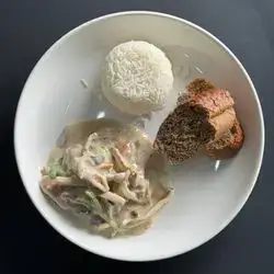 Stroganoff With White Rice  (465 Calories)
