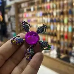 Aronclub Metal Fidget Spinner with fingertip function, alloy hand spinner, gift