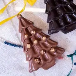 Caramel Filled Chocolate Tree