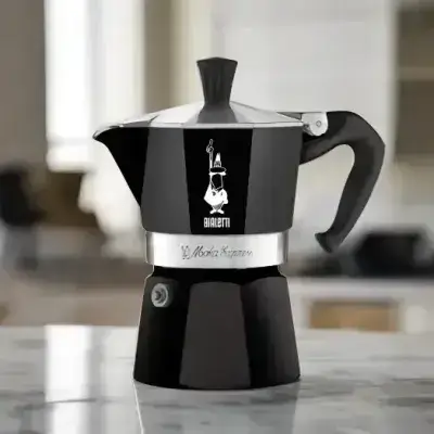 Moka express black 3 cup