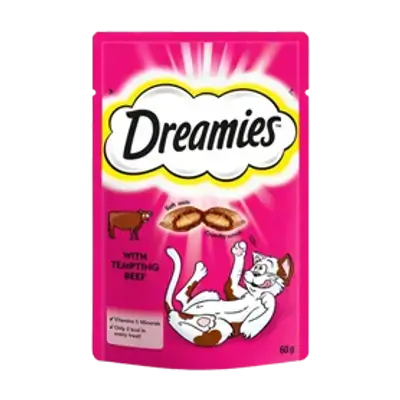 Dreamies Cat Treat with Beef Flavour