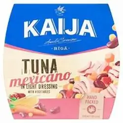 Kaija Tuna Vegetabl Mexicano 185g