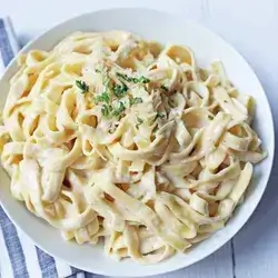 Pasta With White Sauce