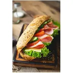 Baguette Turkey Cheese Sandwich