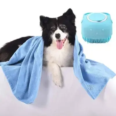 Pet Towel & Shampoo Dispenser
