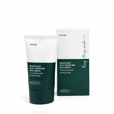 Anua Heartleaf Silky Moisture Sun Cream SPF50+ PA++++