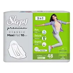 Sleepy Lady Pad 3In1 Maxi Normal 48 Pads