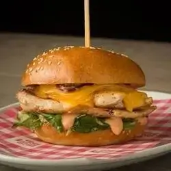 Double Cheese Chicken Burger