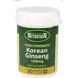 Korean Ginseng 1200 Mg