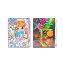 Assorted Photo Notebook 200 Sheet