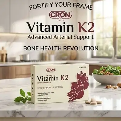 CRON Vitamin K2 100mcg (30 Tablets)