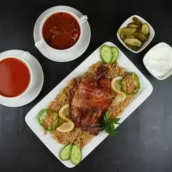 Half Chicken On Rice