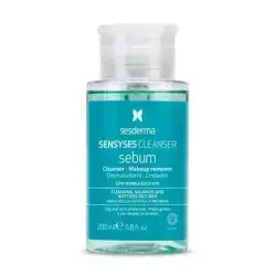 SESDERMA SENSYSES CLEANSER SEBUM MAKEUP REMOVER TO OILY SKIN 200ML