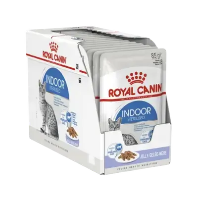 Royal Canin Indoor Sterilised in Jelly 12x85g