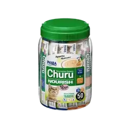Inaba Churu Nourish - Tuna & Chicken Recipe 50 Tubes
