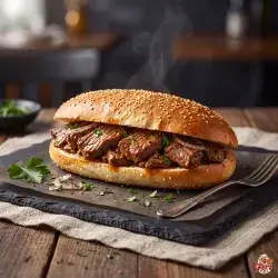 ساندهویچی گۆشت به‌ سه‌موونی تورکی