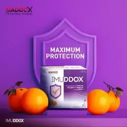 IMUDDOX Supports the IMMUNE SYSTEM & SHIELDS THE BODY 7 AMPOULES X 25 ML (MADDOX)