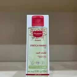 Mustela stretch marks oil 100% ingredients of natural origin