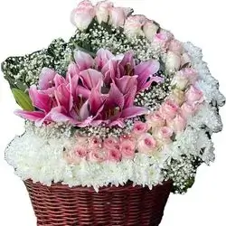 Mixed Flower Basket