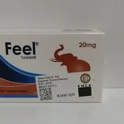 Feel Tadalafil 20mg 4 Film Coated Tablet