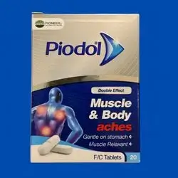 Piodol muscle&body aches 20tablet (paracetamol 450&orphenadrine35)(pioneer)