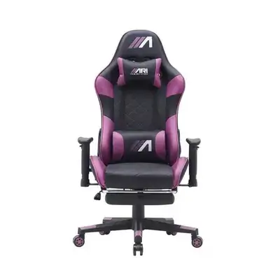 Gaming Chair AG01 Black & Purple