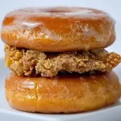 glazed Donut Sandwich