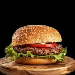 Local Meat Burger Without Cheese
