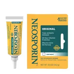 neosporin original triple antibiotic ointment 24h infection protection effective germ kill formula