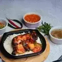 Rice And Grilled Chicken