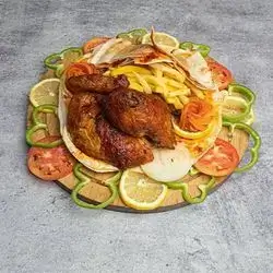 Half Grilled Chicken