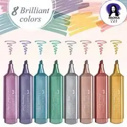 Highlighter Metallic Effects-FABER CASTELL