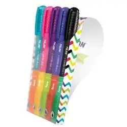 Milan Two Color Pen 5 Pcs