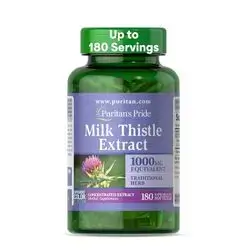 Puritan's Milk Thistle 4:1 Extract 1000mg 180 Softgels