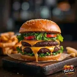 Double Cheese Burger
