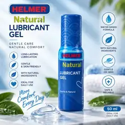 Helmer Natural Lubricant Gel – 50 mL