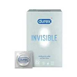 Durex invisible extra thin 20 condom