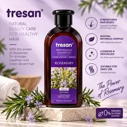 Rosemary Revitalizing Care Shampoo 300 ml and Rosemary & Mint Anti-Hair Hair Tonic 125 ml