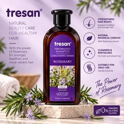 Rosemary Revitalizing Care Shampoo 300 ml and Rosemary & Mint Anti-Hair Hair Tonic 125 ml