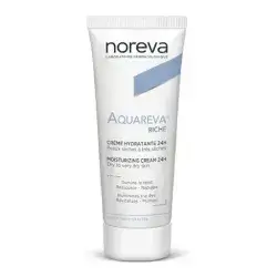 Noreva Aquareva Riche Moisturizing Cream 24h For Dry And Very Dry Skin - 40ml | نوريفا كريم غني مرطب لمدة 24 ساعة للبشرة الجافة الى الجافة جداً - 40 مل